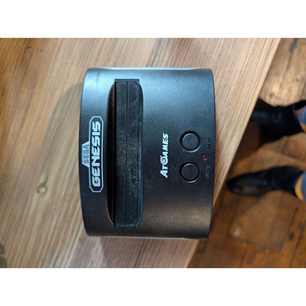 AtGames Sega Genesis Classic Game Console FB8280C 81 Games 2 Controllers WORKS
